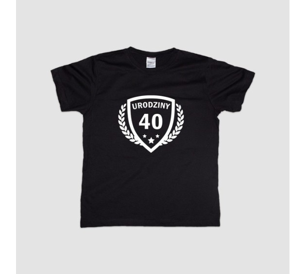Koszulka męska - 40 urodziny