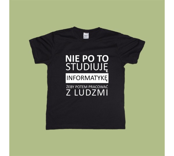 Koszulka dla informatyka