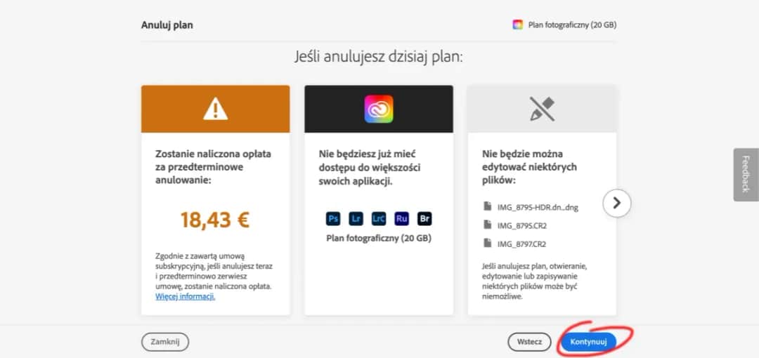 Jak anulować subskrypcję Photoshop bez zbędnych kosztów i problemów