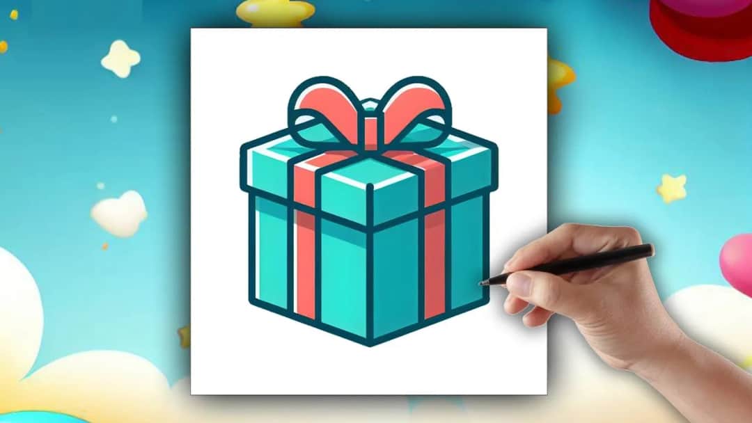 Jak namalować prezent: krok po kroku do pięknego rysunku